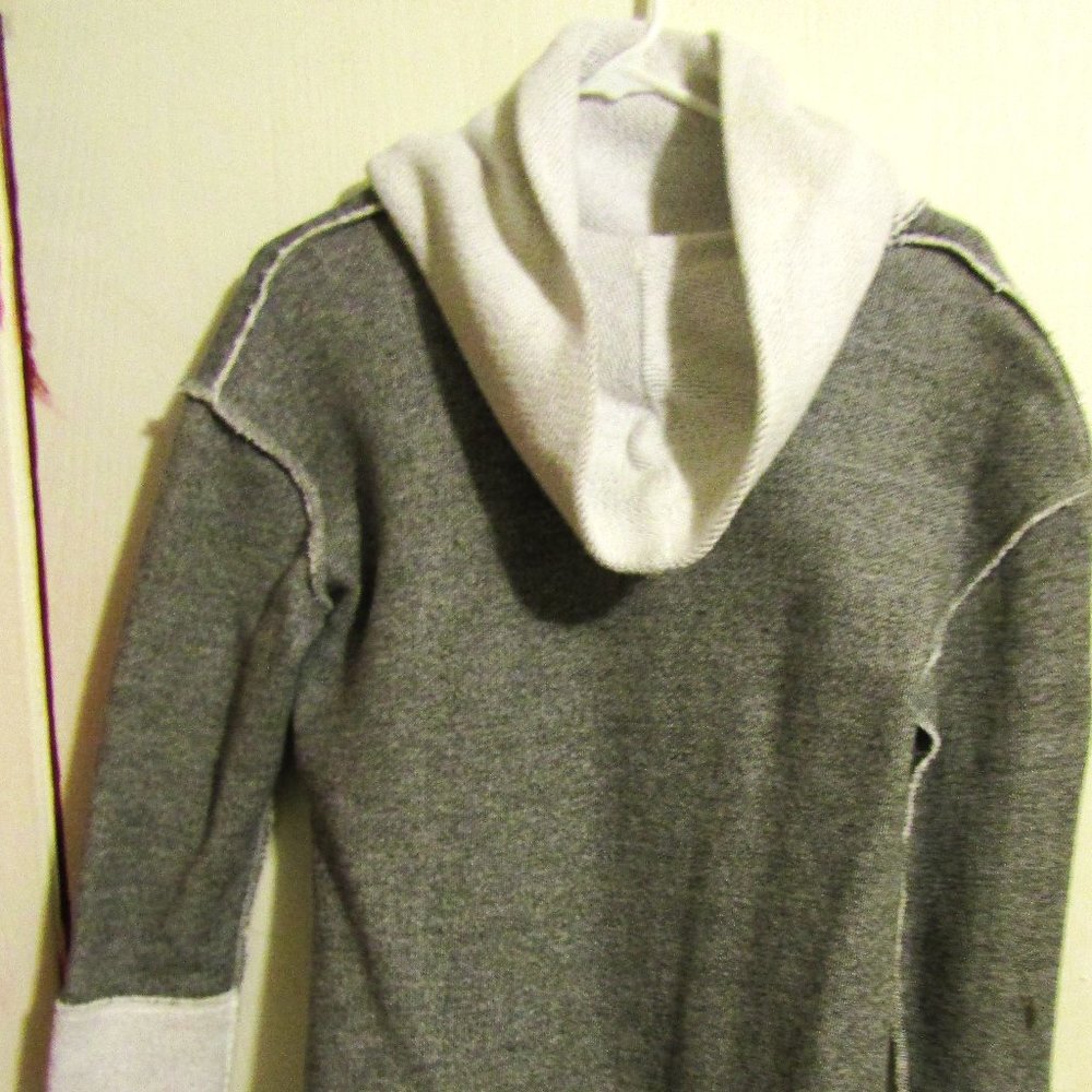 gray sweater